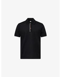 Paul Smith - Striped Short-Sleeve Cotton Polo Shirt - Lyst