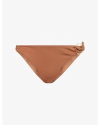 Cheap Monday - Bari Ring-Hardware Bikini Bottoms - Lyst