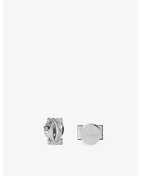 Cartier - Double C De Sterling- Cufflinks - Lyst