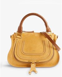 Chloé - Marcie Medium Leather Top-handle Bag - Lyst