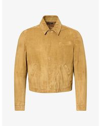 Tom Ford - Collared Brushed Suede Jacket - Lyst