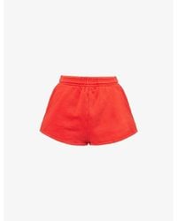 Entire studios - Micro Drawstring Cotton-Jersey Shorts - Lyst