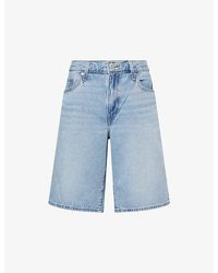 Levi's - Baggy Dad Jort Mid-Rise Denim-Blend Shorts - Lyst
