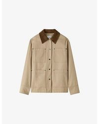 JOSEPH - Athos Four-Pocket Cotton-Twill Jacket - Lyst