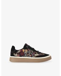 KG by Kurt Geiger - Leena Suede Trainers - Lyst
