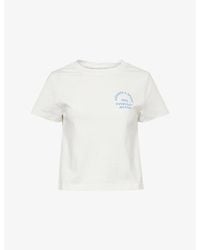 ADANOLA - Everyday Active Classic Cotton-Jersey T-Shirt - Lyst