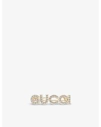 Gucci Tortoise Crystal Hair Clip  Rent Gucci jewelry for $55/month