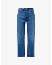 GOOD AMERICAN - Vintage Straight-Leg Denim Jeans - Lyst
