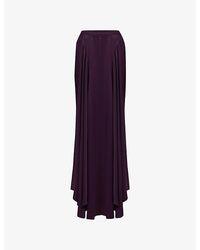 eem - Panelled Woven Maxi Skirt - Lyst