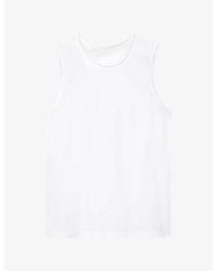 AllSaints - Jenny Round-Neck Cotton Tank - Lyst