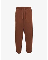 Gucci - Monogrammed Panelled Cotton-jersey jogging Bottoms - Lyst