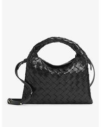 Bottega Veneta - Hop Mini Intrecciato-weave Leather Shoulder Bag - Lyst