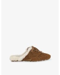 Steve Madden - Asiel Lined Suede Backless Trainers - Lyst