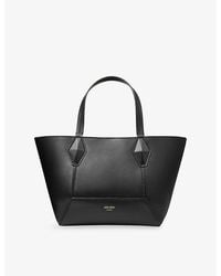 Jimmy Choo - Diamond Small Leather Tote Bag - Lyst