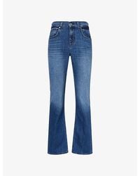 7 For All Mankind - The Bootcut Mid-Wash Denim Jeans - Lyst