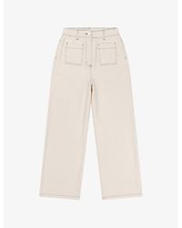OMNES - Orielle Flared-Leg Denim Jeans - Lyst