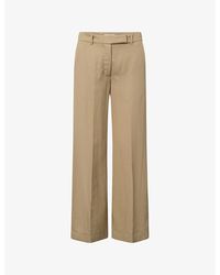 Lovechild 1979 - Lea Straight-leg High-rise Stretch-woven Trousers - Lyst