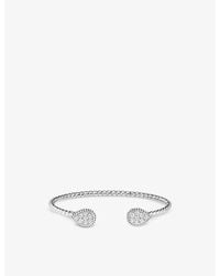 Boucheron - Serpent Bohème Diamants Small 18Ct- And 0.65Ct Round Diamond Bangle - Lyst