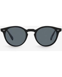 Oliver Peoples - Ov5459su Romare Round-frame Acetate Sunglasses - Lyst