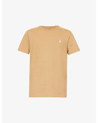 Polo Ralph Lauren - Logo-embroidered Custom-fit Cotton-jersey T-shirt Xx - Lyst
