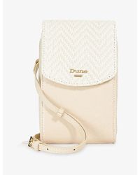 Dune - Sunrise Faux-Leather Phone Cross-Body Bag - Lyst