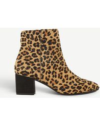 dune wide fit ankle boots