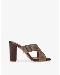 Carvela Kurt Geiger - Paparazzi Satin Heeled Sandals - Lyst