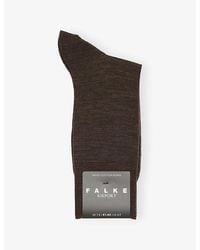 FALKE - Airport Crew-Length Stretch-Cotton - Lyst