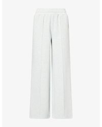 Varley - The Wide-Leg 30In Stretch-Woven Jogging Bottoms - Lyst