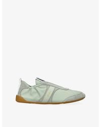 Chloé - Kick Leather Trainers - Lyst