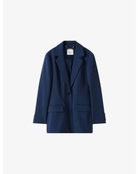 JOSEPH - Fallon Comfort Cady Stretch-Woven Jacket - Lyst