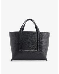 Rick Owens - Shopper Mini Leather Tote Bag - Lyst