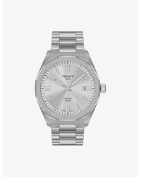Tissot - T151.422.11.031.00 Prc 100 Solar Quartz 39Mm Stainless Steel Watch - Lyst