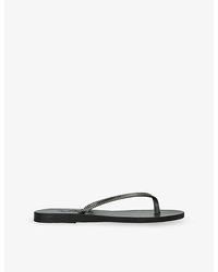 Ancient Greek Sandals - Saionara Stitch Leather Sandals - Lyst