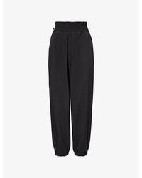 Moncler - Brand-Patch Woven Jogging Bottoms - Lyst