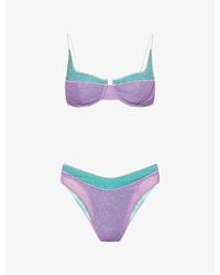 Oséree - Lumiere Double Balconette Bikini Set - Lyst