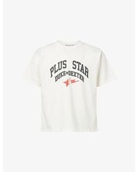 Duke & Dexter - Plus Star Vintage Crewneck Cotton-Jersey T-Shirt - Lyst
