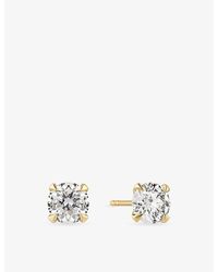 Sif Jakobs - Venice Solitaire 14Ct And 1.00Ct Lab Grown Diamond Earrings - Lyst