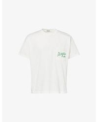 Bode - Beaded Geneva Cotton T-Shirt - Lyst