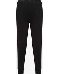 Prada - Contrast-Trim Tapered-Leg Cotton And Recycled-Nylon Jogging Bottoms - Lyst