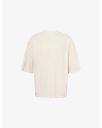 Entire studios - Boxy-Fit Crewneck Cotton T-Shirt - Lyst