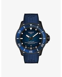 Tissot - Seastar 2000 Stainless-Steel And Ceramic Watch 44Mm - Lyst
