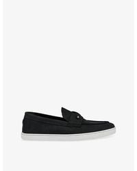 Christian Louboutin - Chambeliboat Leather Boat Shoes - Lyst