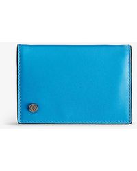 Ted Baker - Colbyn Logo-stud Colour-block Leather Wallet - Lyst