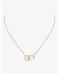 Messika - So Move 18Ct And 0.65Ct Diamond Pendant Necklace - Lyst