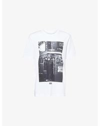 Oasis - Back Of The Bus Relaxed-Fit Cotton T-Shirt - Lyst