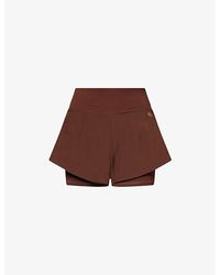 Now You Live - Ashby 2-In-1 Stretch-Woven Shorts - Lyst