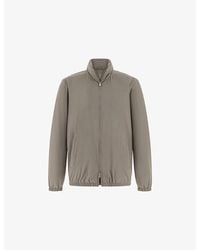BOGGI - Hooded Side-Pocket Stretch-Woven Bomber Jacket - Lyst