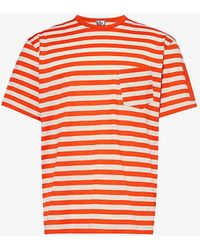Sunspel - X Nigel Cabourn Striped Cotton-jersey T-shirt - Lyst