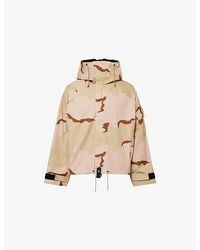 Cole Buxton - Desert Camouflage Hooded Cotton-Blend Jacket - Lyst